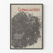 Poster vintage scientifico Les Carbalcaloïdes
