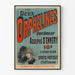 Poster vintage Le due orfanelle di Adolphe D'Ennery