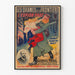Poster vintage I drammi della frontiera - L'agente segreto Rabe di Georges Pradel