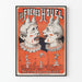 Poster vintage I Fratelli Houel Clown eccentrici