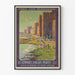 Poster vintage Les Remparts d'Aigues-Mortes XIII secolo