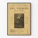 Poster vintage Le Vergini della Foresta - Incisione antica atmosfera naturale