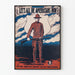 Poster vintage patriottico americano Let's All Be Americans Now