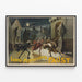 Poster Magnifico Faust di Lewis Morrison - Duello notturno — quadro incorniciato alla parete