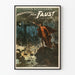 Poster vintage Lewis Morrison's Magnifico Nuovo Faust