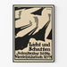 Poster grafico Licht und Schatten con silhouette e ombre allungate