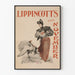 Poster vintage Lippincott's per novembre