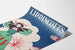 Poster vintage Lippincott's luglio con donna e fuochi d'artificio