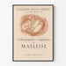 Poster Litografie Originali di Maillol - Galleria Dina Vierny 1948