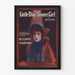 Poster vintage Little Blue Bonnet Girl di Fred Fisher