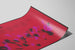 Poster Logarhythms - Decorazione Murale Moderna Rossa e Viola — vista dell’opera