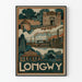 Poster vintage Longwy Meurthe-et-Moselle Francia