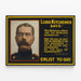 Poster murale vintage Lord Kitchener arruolati oggi — quadro incorniciato alla parete