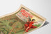 Poster vintage del quartiere e del castello di Pierrefitte