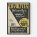 Poster vintage del teatro 'Loyalties' al Hollywood Playhouse
