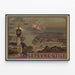 Poster vintage Lefèvre-Utile Gran Premio Parigi 1900 decorazione da parete — quadro incorniciato alla parete