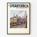 Poster vintage Montmartre Lysarthrol per reumatici