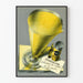 Poster pubblicitario vintage di Lysococcina gialla