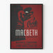 Poster vintage Macbeth Teatro federale W.P.A.