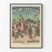 Poster Opéra-Comique Madame Cartouche di Léon Vasseur