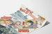 Poster vintage Maison du Petit St-Thomas Jouets et Etrennes Parigi