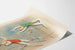 Poster artista - Performers maschili al trapezio vintage