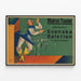 Poster vintage Malmö Teater Svenska Baletten — quadro incorniciato alla parete