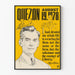 Poster vintage Manuel L. Quezon - Illustrazione e citazione ispiratrice 1978