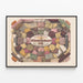 Poster pubblicitario vintage di saponi McKeone Van Haagen — quadro incorniciato alla parete