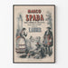 Poster vintage Marco Spada Opéra Comique in 3 atti