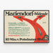 Poster vintage Transit Mariendorf-Südende Berlino U-Bahn — quadro incorniciato alla parete