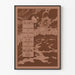 Poster vintage Marte - L'atmosfera di Percival Lowell