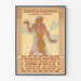 Poster vintage Marsiglia Alessandria Strada d'Egitto