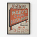 Poster vintage Mary's Other Husband al Savoy Théâtre