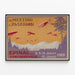 Poster vintage Meeting di Aviazione Épinal Contrexéville 1922 — quadro incorniciato alla parete