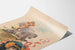 Poster vintage Melle Blanche Allarty cavalière