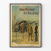 Poster vintage militare « Men Wanted for the Army »