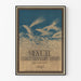 Poster vintage Calendario agricolo Mentzel 1897