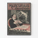 Poster vintage Mercurius Amsterdam per assicurazione contro le effrazioni