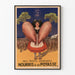 Poster vintage I miei piccoli ultimi nutriti con la potassa