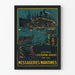 Poster vintage Messageries Maritimes Estremo Oriente