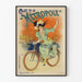 Poster vintage Métropole per biciclette e ciclomotori a Parigi
