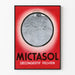 Poster vintage Mictasol Decongestionante Pelvico Medico