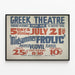 Poster Teatro Greek Theatre - Midsummer Frolic — quadro incorniciato alla parete