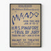 Poster Teatro Vintage Mikado e H.M.S. Pinafore