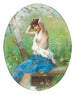 Rinfresco alla fontana - Émile-Auguste Pinchart — vista dell’opera