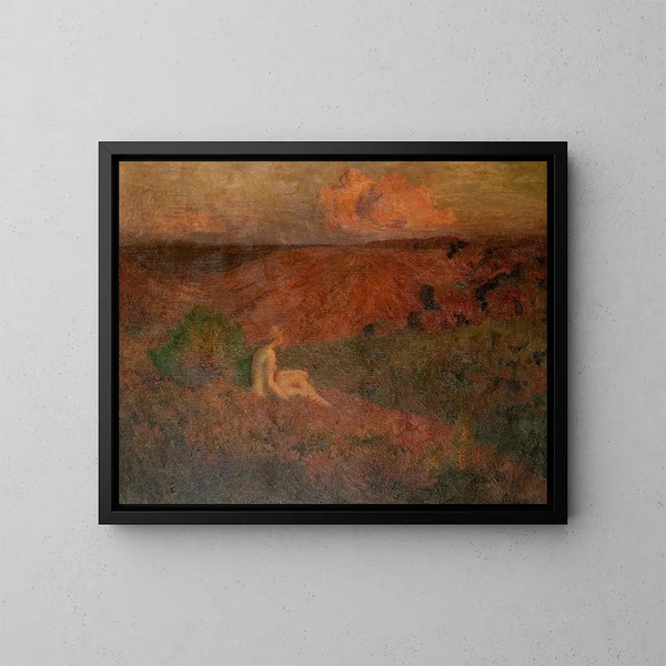 Solitudine - Émile-René Ménard — quadro incorniciato alla parete