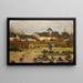 Giardinaggio autunnale - Émile Barau — quadro incorniciato alla parete
