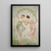 Nymphes dansantes - Émile Charlet — quadro incorniciato alla parete
