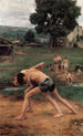 Lutte - Émile Friant — vista dell’opera